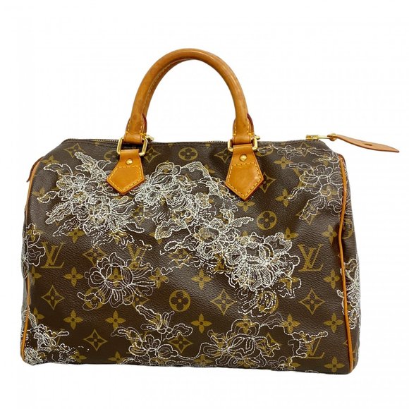 Louis Vuitton Monogram Dante Speedy 30 Handbag M95398 Brown Women's P1190405 - Picture 1 of 12